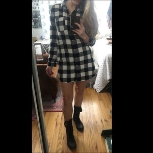 Flannel Dress